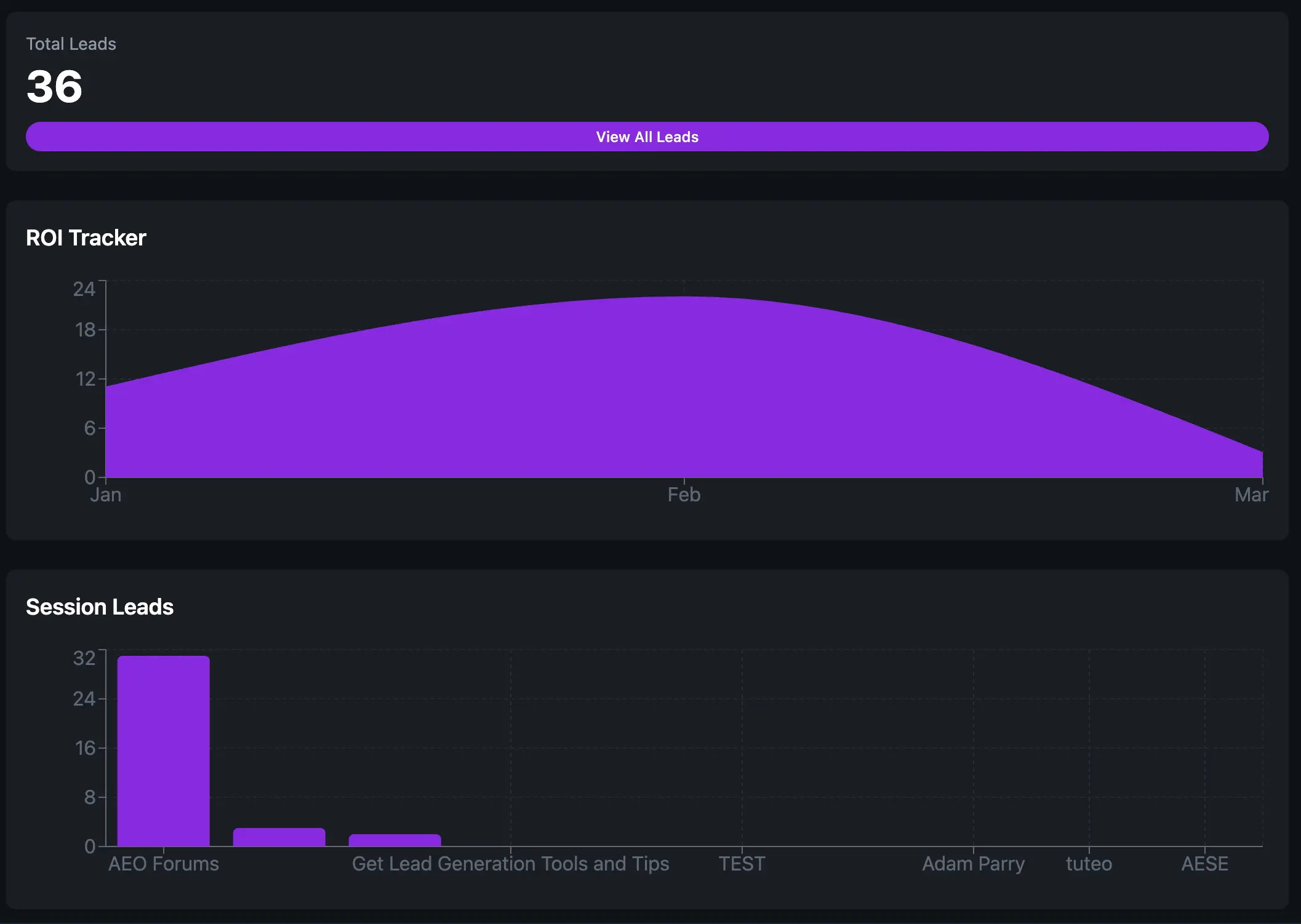 SpeakerStacks Dashboard